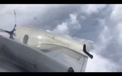 Un avión ingresó al centro del huracán Irma y captó asombrosas imágenes [VIDEOS]