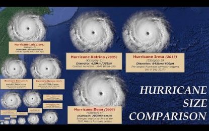 Video compara los peores huracanes de la historia