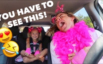Padre y Hija hacen The Best Carpool Karaoke Ever (Video)