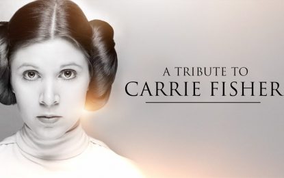Tributo a Carrie Fisher (Princess Leia) Star Wars The Last Jedi (Video)
