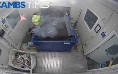 VIDEO: Lo peor con lo que se puede encontrar un recolector de basura