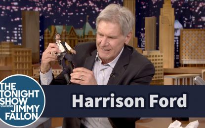 Harrison Ford (Han Solo) se Burla del Director de Star Wars The Force Awakens JJ Abrams Very Funny (Video)
