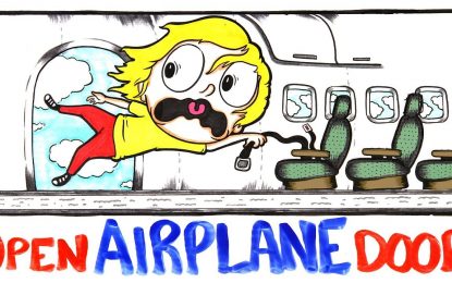 Esto ocurriría si abres la puerta del avión durante el vuelo [VIDEO]