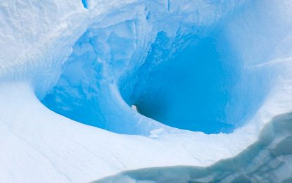 VIDEO: Captan un extraño (y familiar) sonido en las entrañas de un glaciar antártico