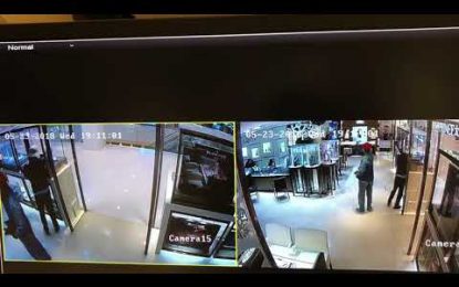 VIDEO: Roban una joyería en 30 segundos y se llevan más de 600.000 dólares en piedras preciosas