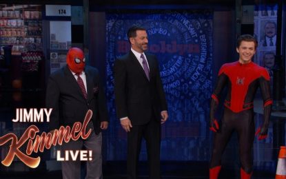 El Famoso Actor Tom Holland (Spiderman) Sorprende en Jimmy Kimmel Live (Video)