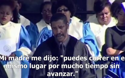 El Actor Denzel Washington Hablando de Lo que Realmente Importa