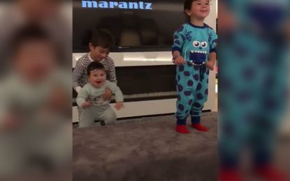 VIDEOS: El hijo de Messi enamora a la Red bailando al ritmo de ‘Sexy and I know it’