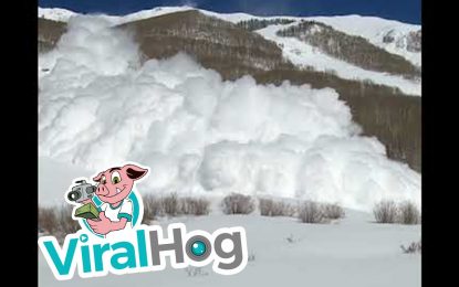 VIDEOS: Una impresionante avalancha ‘se traga’ en Estados Unidos hasta la cámara que la graba