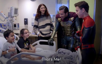 Cast of ‘Spider-Man: Far From Home’ Surprises Children’s Hospital in Costume