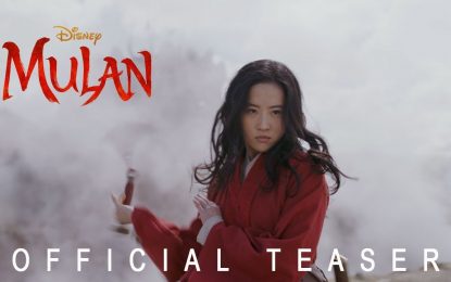 El Primer Anuncio Oficial de Walt Disney Studios Mulan