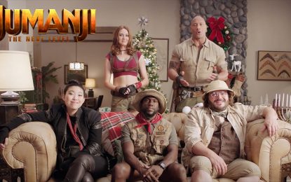 !Happy Holidays! from The Cast of Jumanji: The Next Level