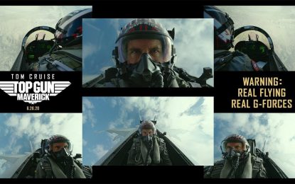 El Behind The Scenes de Top Gun Maverick IMAX EDITION
