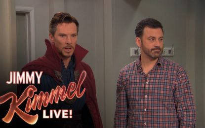 Jimmy Kimmel Hires Dr Strange Very Funny!!!