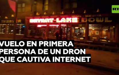 VIDEO: Un alucinante vuelo en primera persona de un dron en una bolera cautiva Internet y atrae la atención del director de ‘Guardianes de la Galaxia’