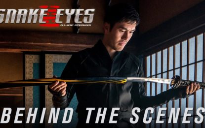 El Behind The Scenes de Snake Eyes: G.I. Joe Origins