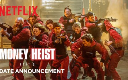 El Primer Anuncio de Netflix Money Heist Part 5