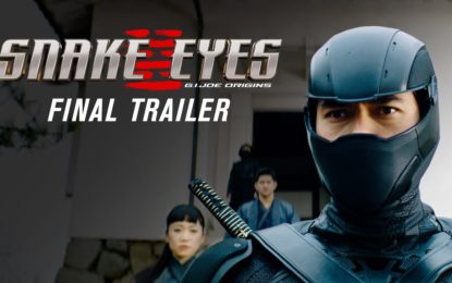 El Nuevo Anuncio Oficial de Snake Eyes: G.I. Joe Origins