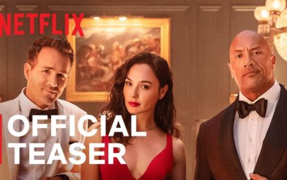 El Primer Anuncio Oficial de Netflix RED NOTICE