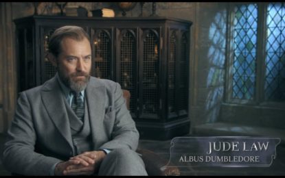 El Behind The Scenes de Fantastic Beasts 3: The Secrets of Dumbledore